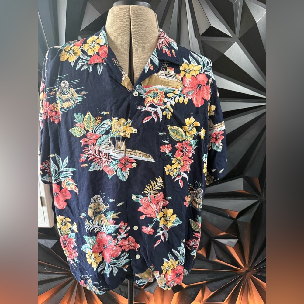 Polo Ralph Lauren Men's Floral Hawaiian Camp Collar Shirt